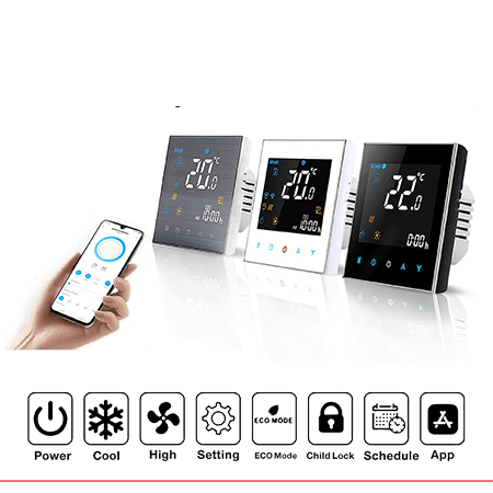 smart A/C thermostat